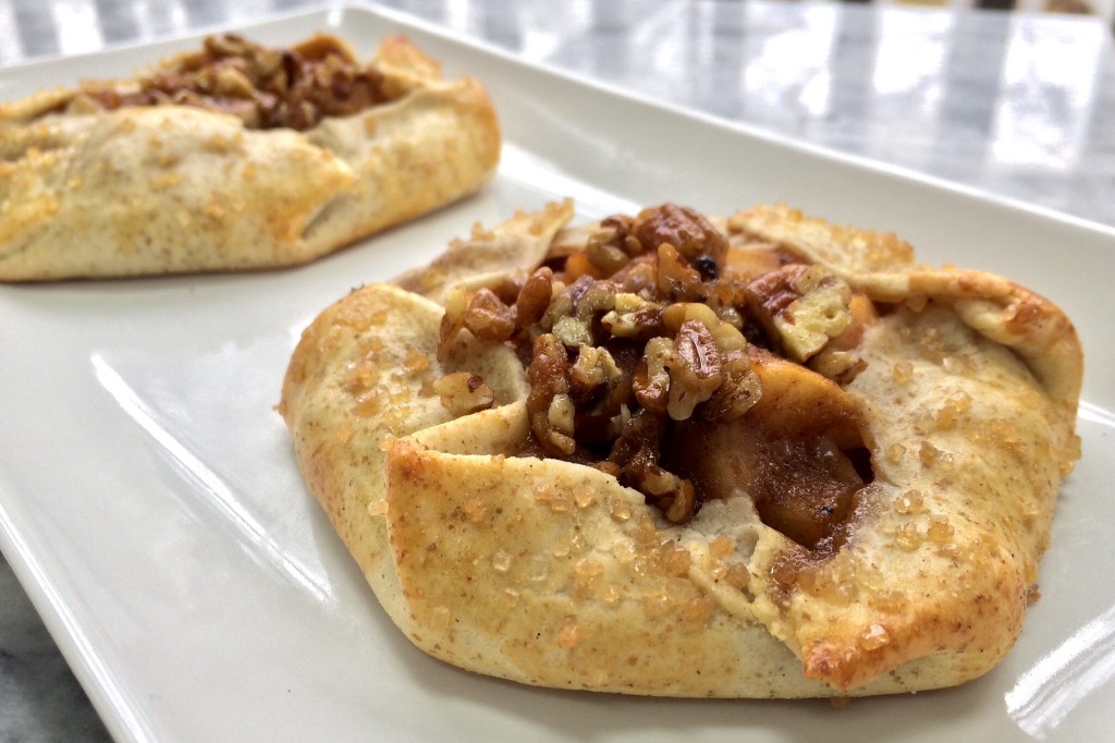 Apple Tarts with Candied Pecans