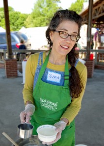 Add Chapel Hill Creamery Quark to the batter. Photo copyright Casey Boone Photography. Please contact for permission to reproduce.